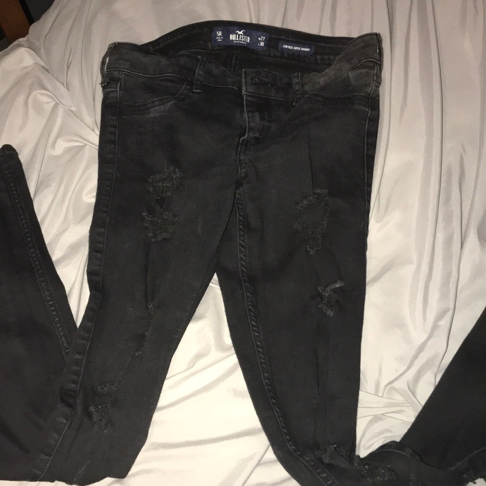 Black Hollister Jeans